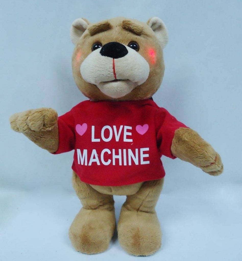 love machine teddy bear