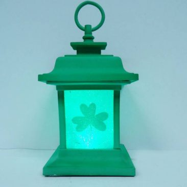pan asian creations Spring - lucky St Patrick's lamp